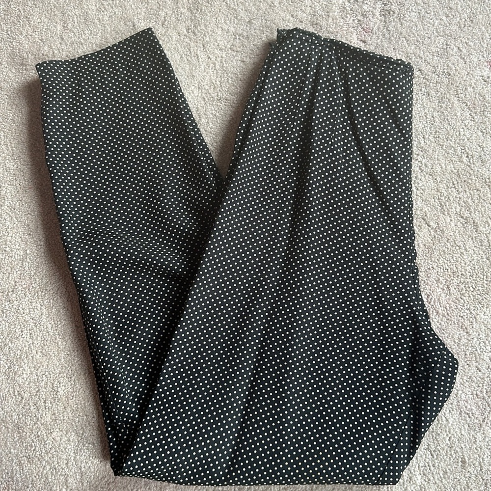 Ann Taylor polka dot dress pants